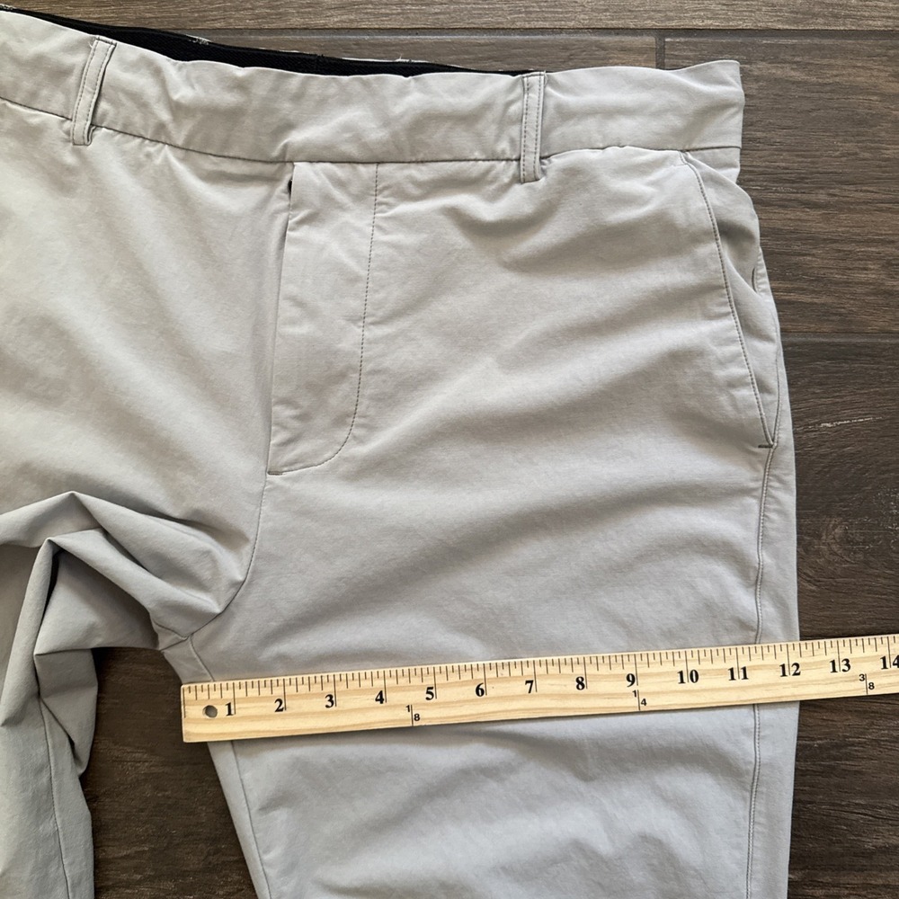James Perse Golf Trouser Men 34x29 (3) Gray Slim Fit Performance Stretch Pants - Picture 7 of 12